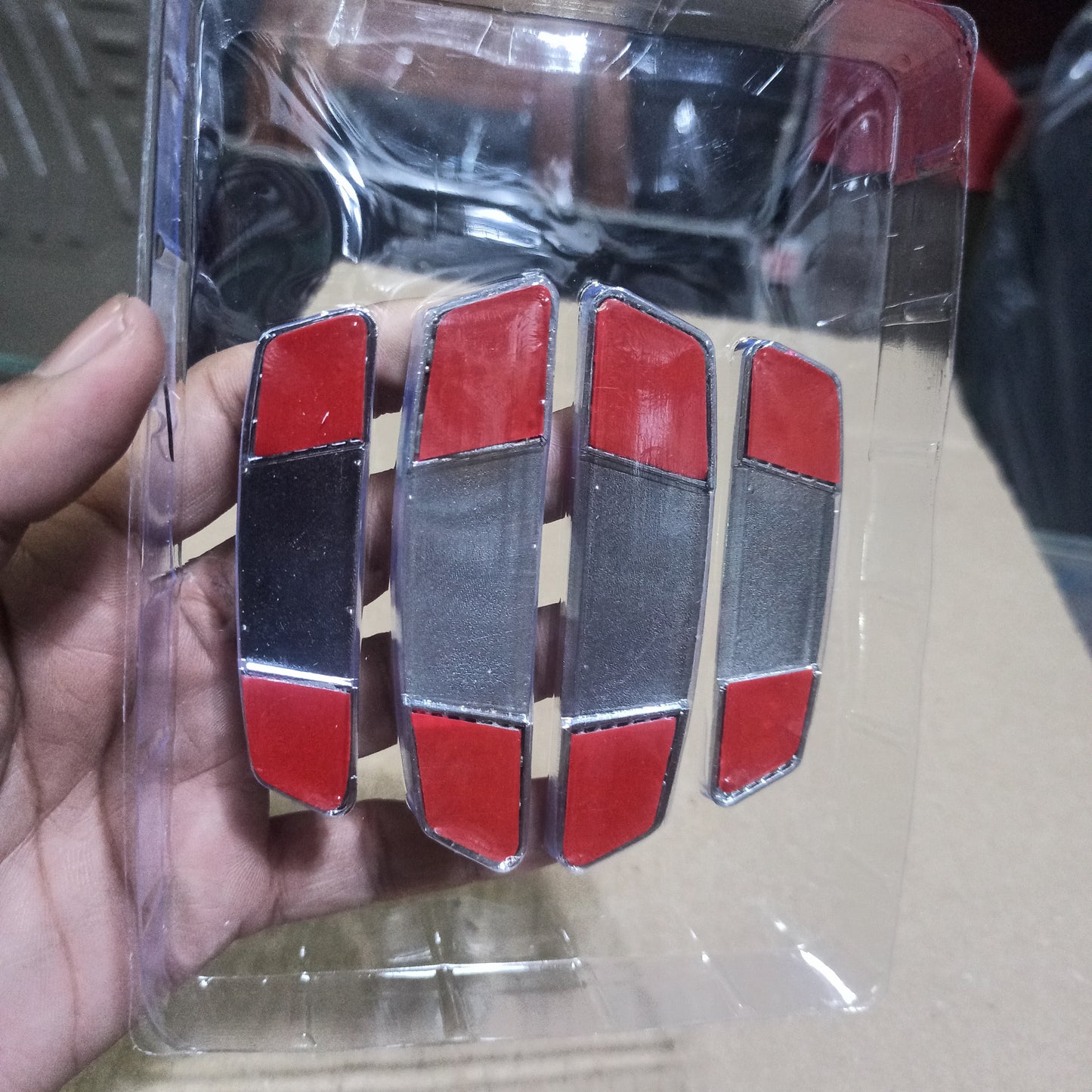 King car door guard white heavy