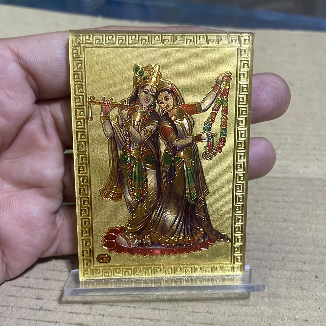 Radha Krishna ji Car Dashboard Mandir 22 no.