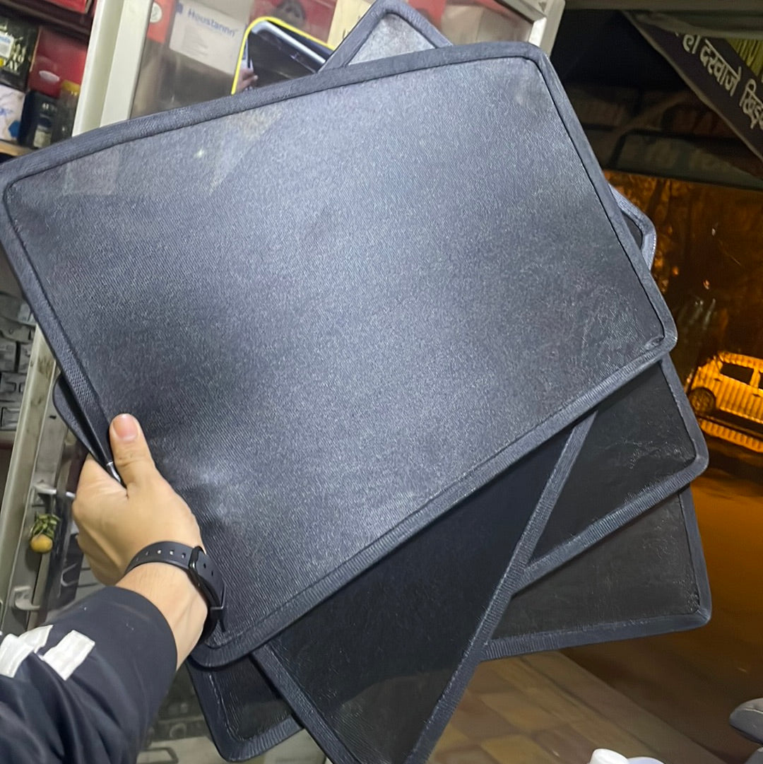 Dzire latest (2017-24) fix half curtains black set of 4 pcs