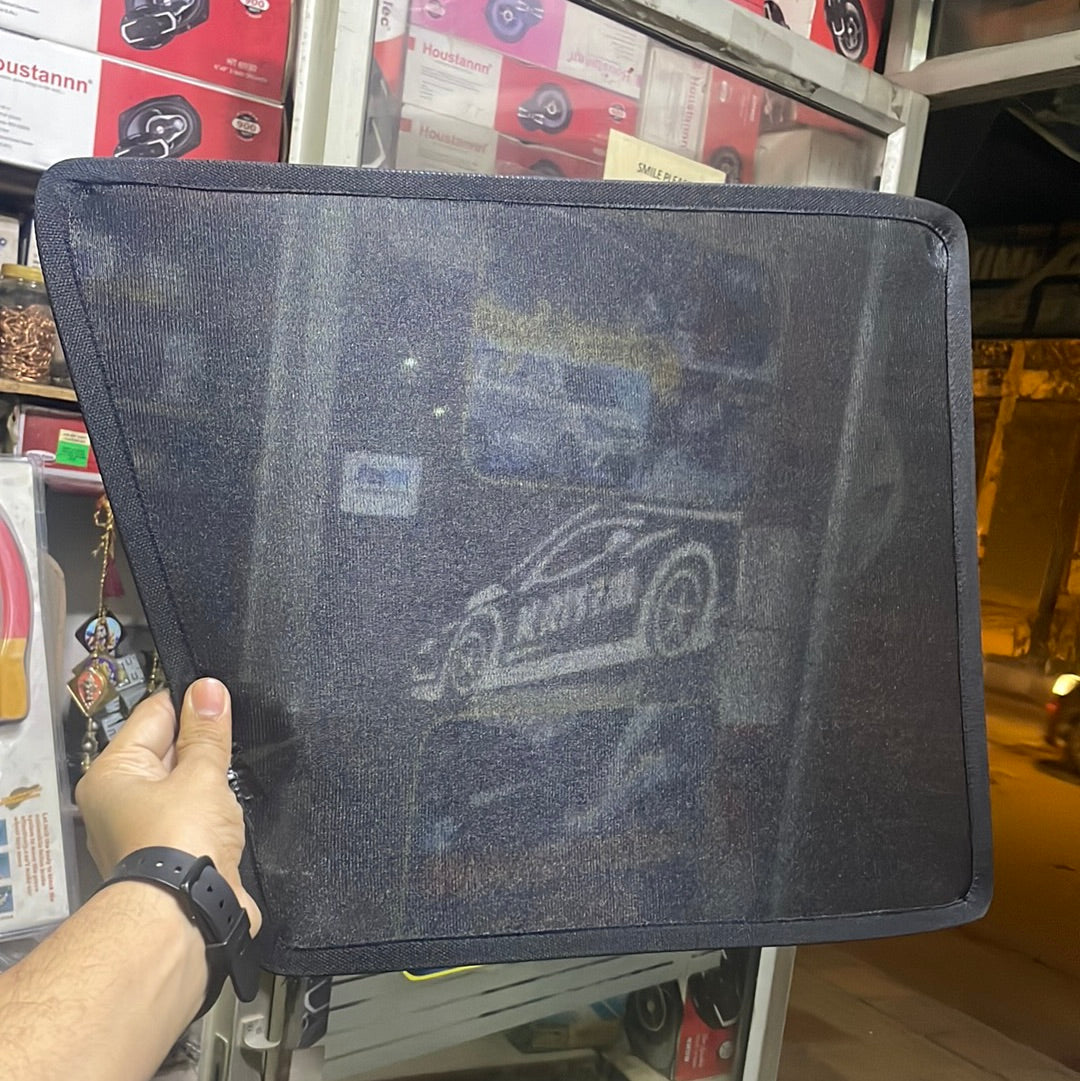 Suzuki Swift (2011-17) fix half curtains black set of 4 pcs