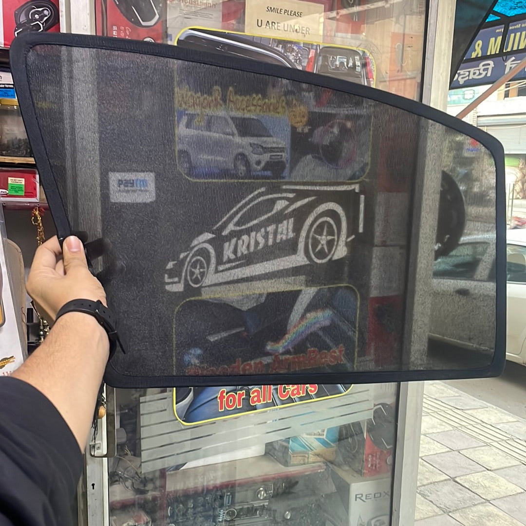 Suzuki Ciaz fix half curtains black set of 4