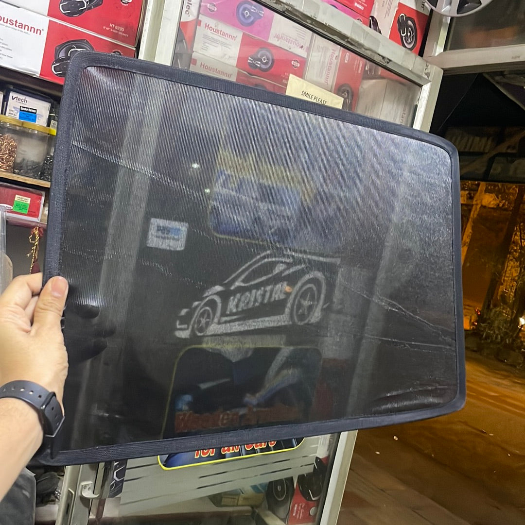 Celerio (2014-21) fix half curtains black set of 4 pcs