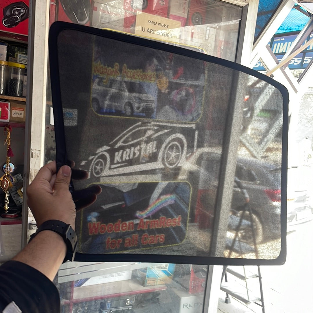 Dzire old ( 2008-12) fix half curtains black set of 4 pcs