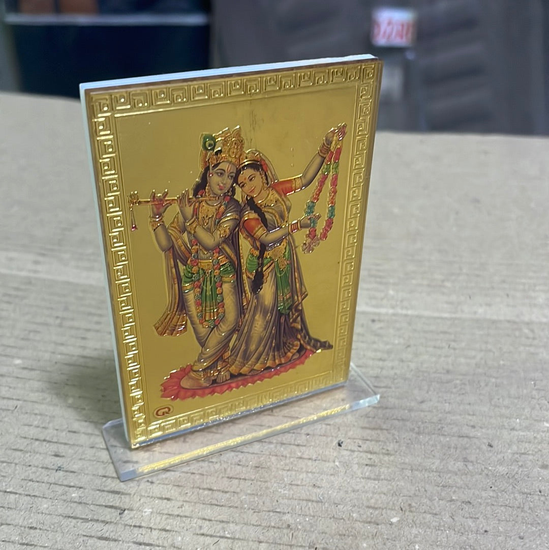 Radha Krishna ji Car Dashboard Mandir 22 no.