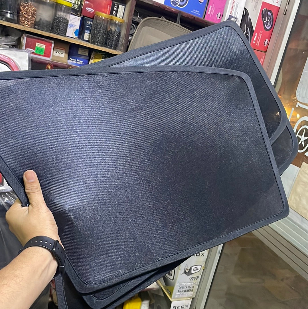 Elite i20 fix half curtains black set of 4 pcs