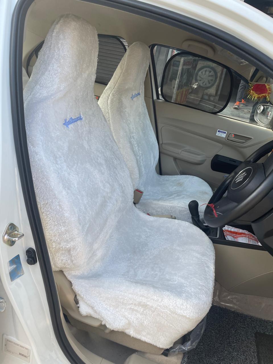 New Swift fix Headrest loose car seat cover valvet look Kristal Cars