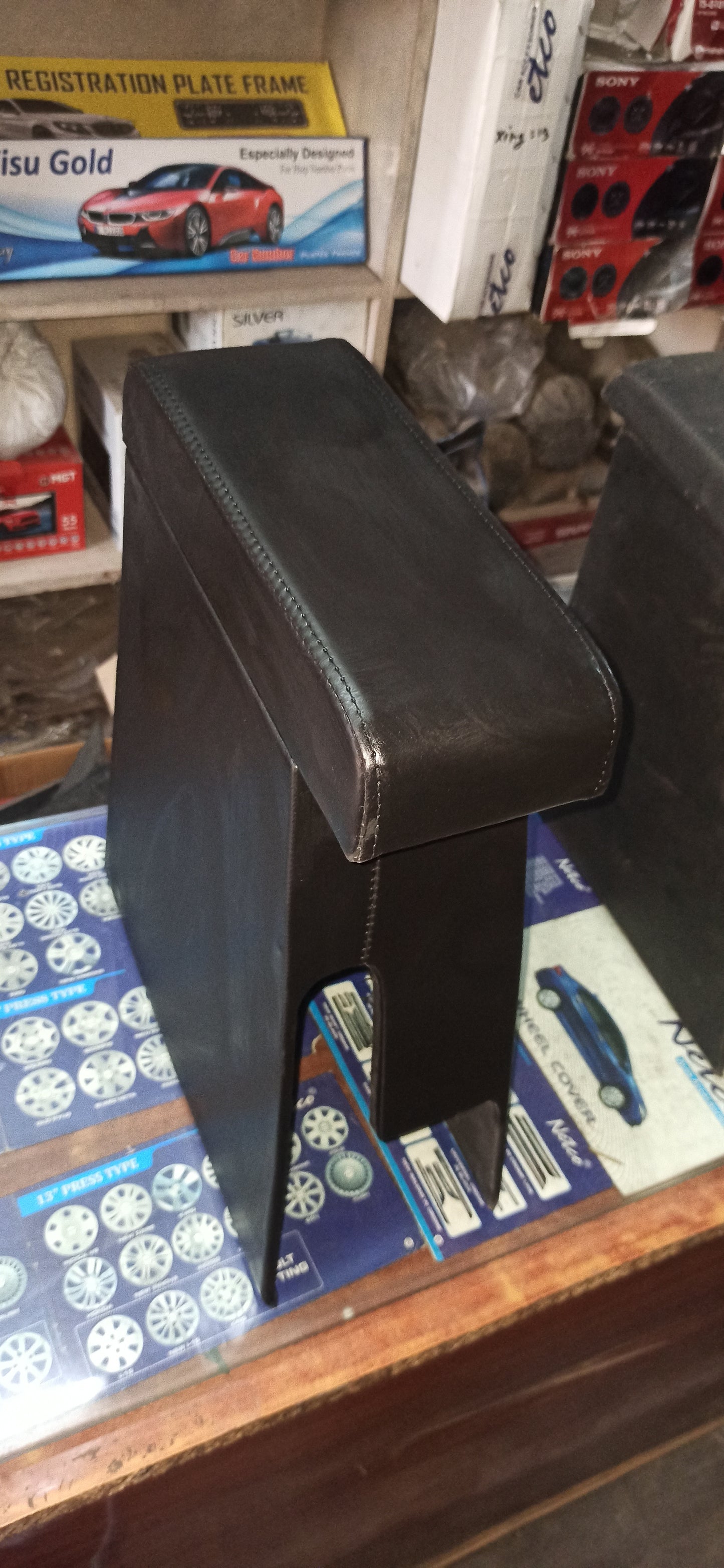 Tiago/Tigor Proper wooden Armrest Black