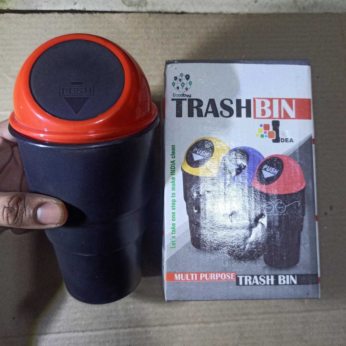 Car Mini Trash Bin multipurpose dustbin – Kristal Cars
