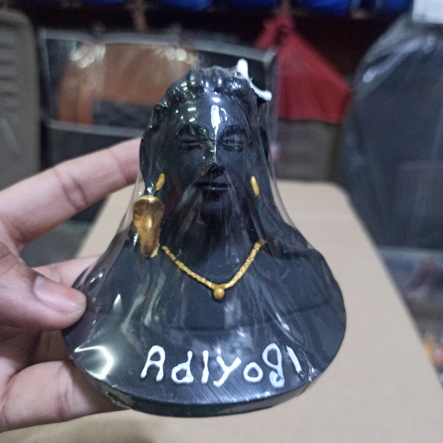 Aadiyogi Statue mdm for car dashboard