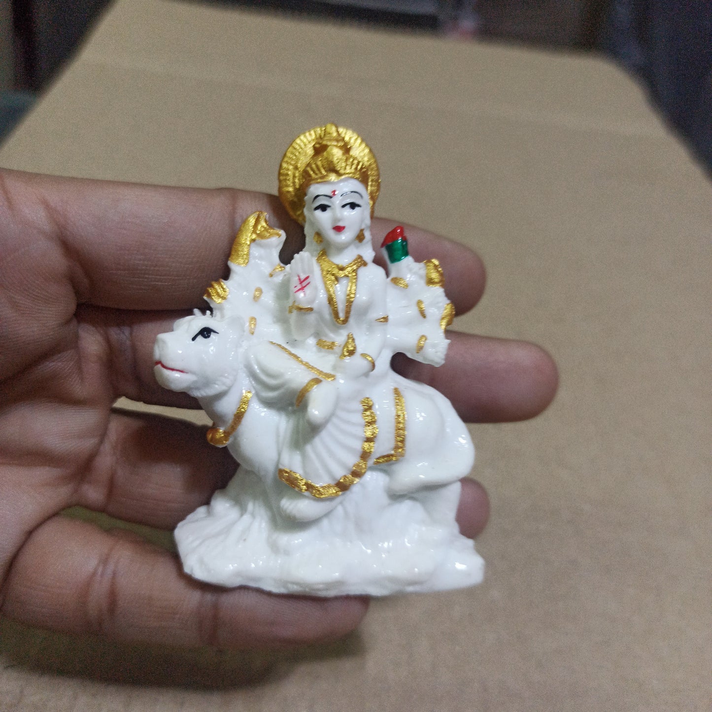 Maa durga statue for car dashboard