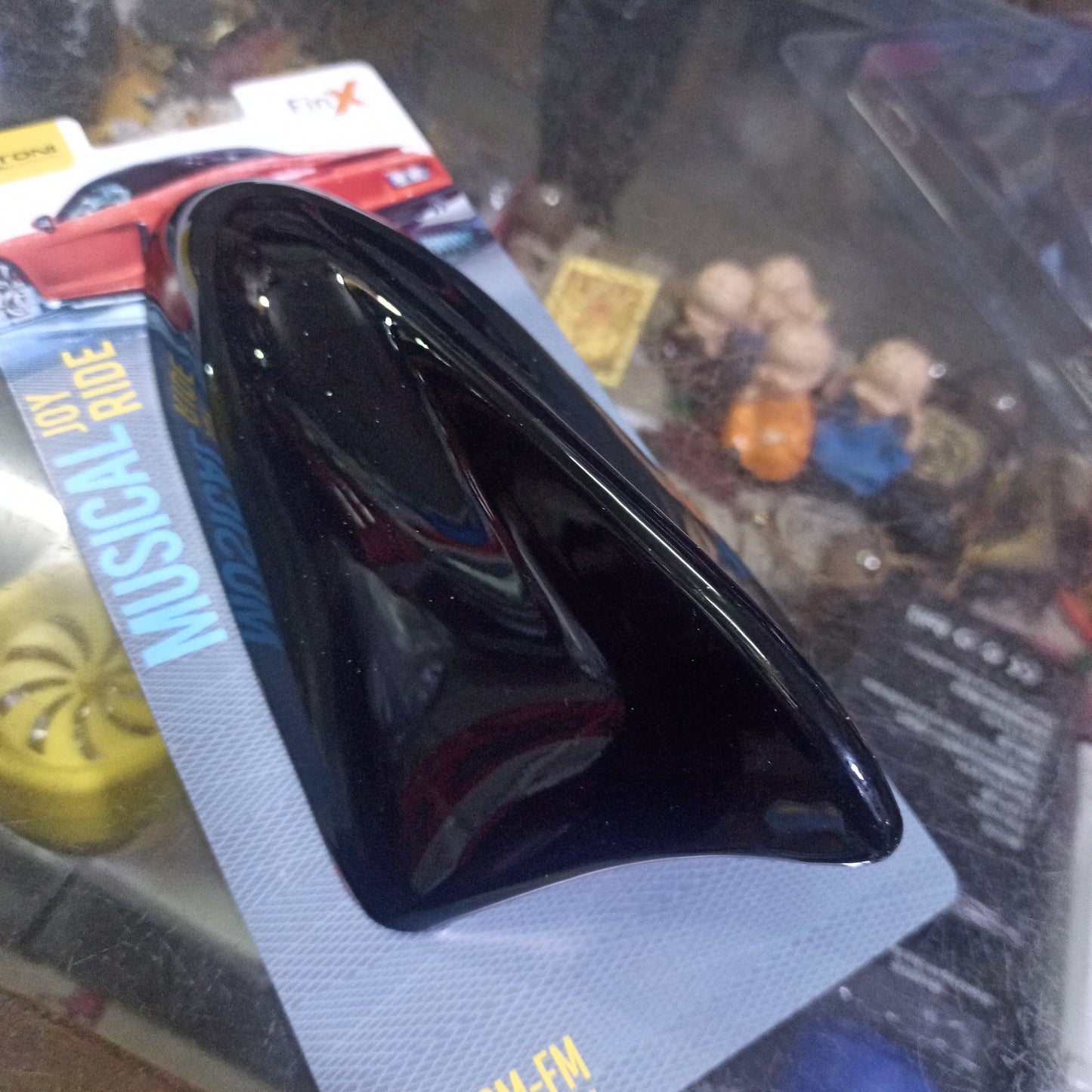 Car Shark fin Antenna Big size Black Titoni