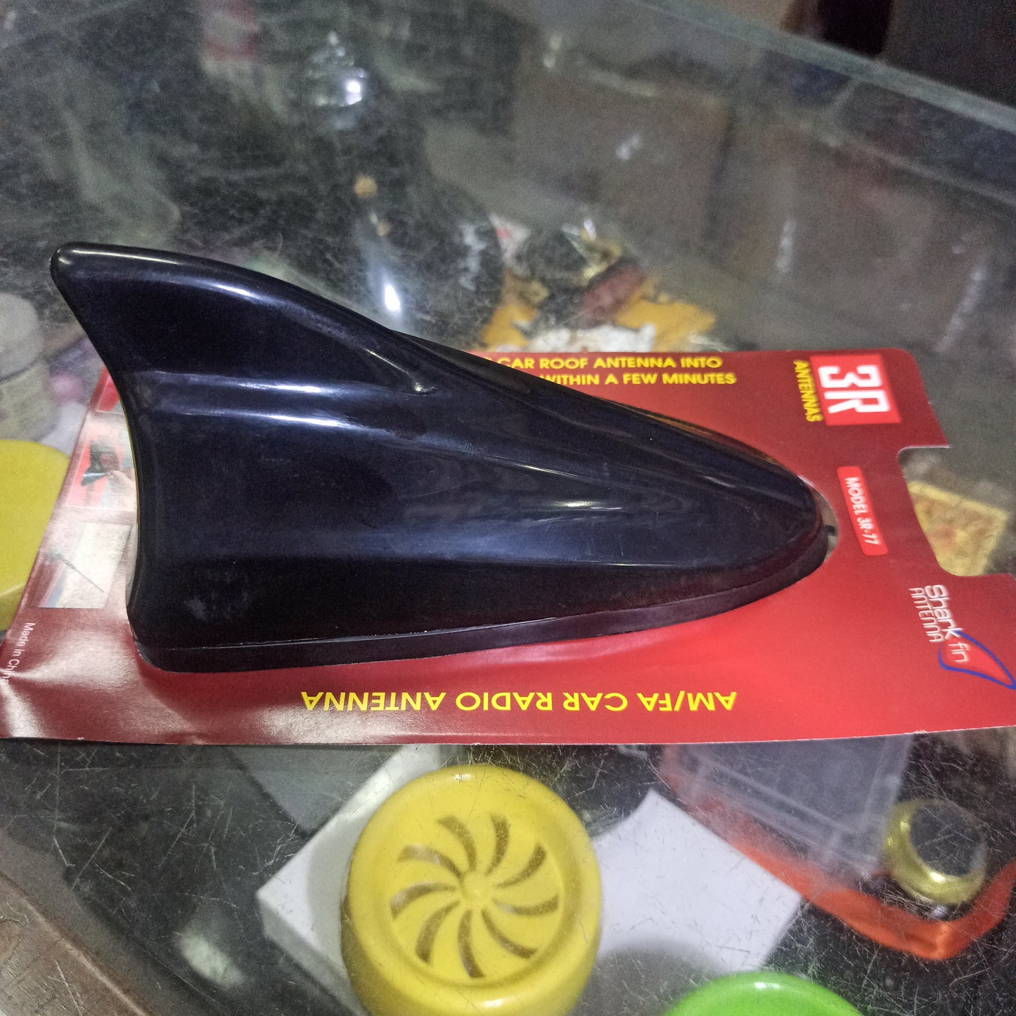 Car Shark fin Antenna Small size Black 3R