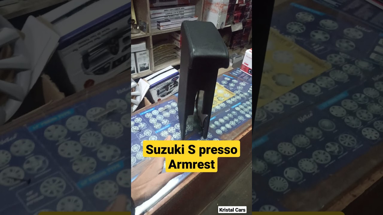 Suzuki S presso proper Wooden Armrest Black