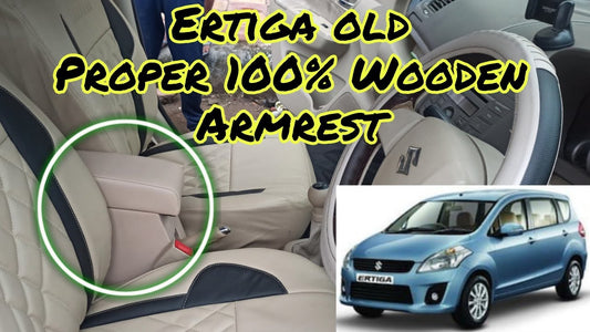 old Ertiga proper Wooden Armrest Beige