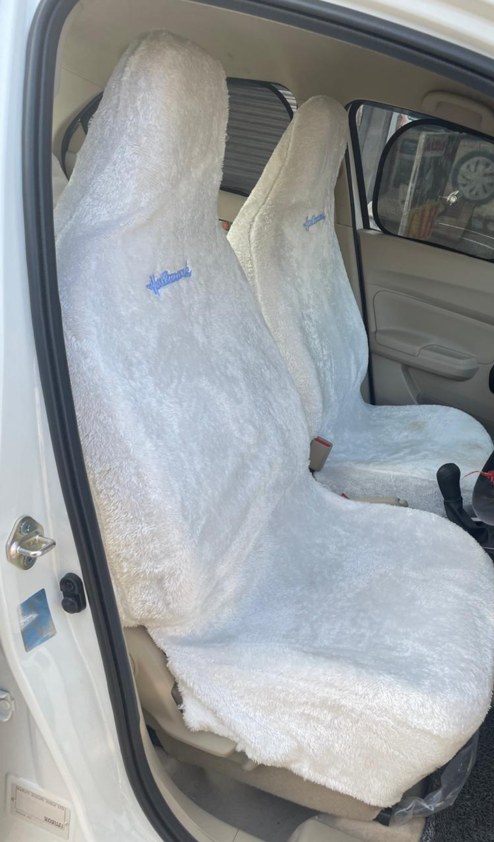 Nios Grand i10 fix headrest loose car seat cover valvet look