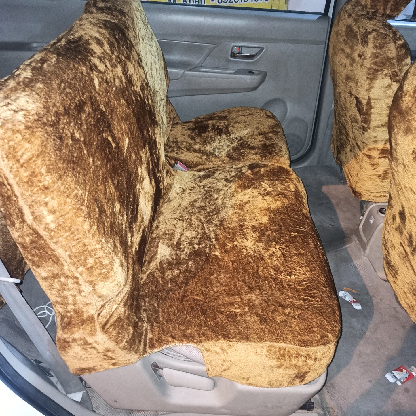 Ertiga old loose car seat cover valvet look