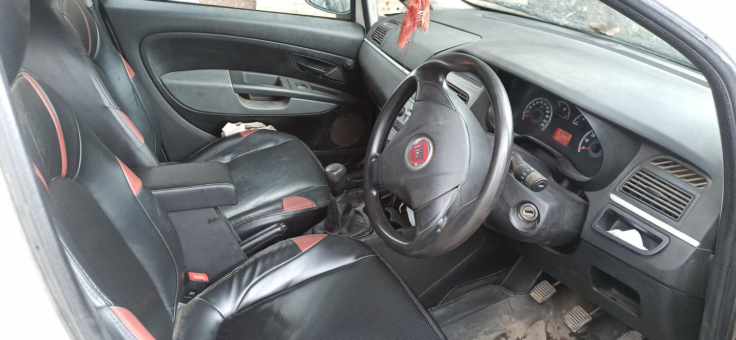 Fiat Punto Wooden Armrest Black.