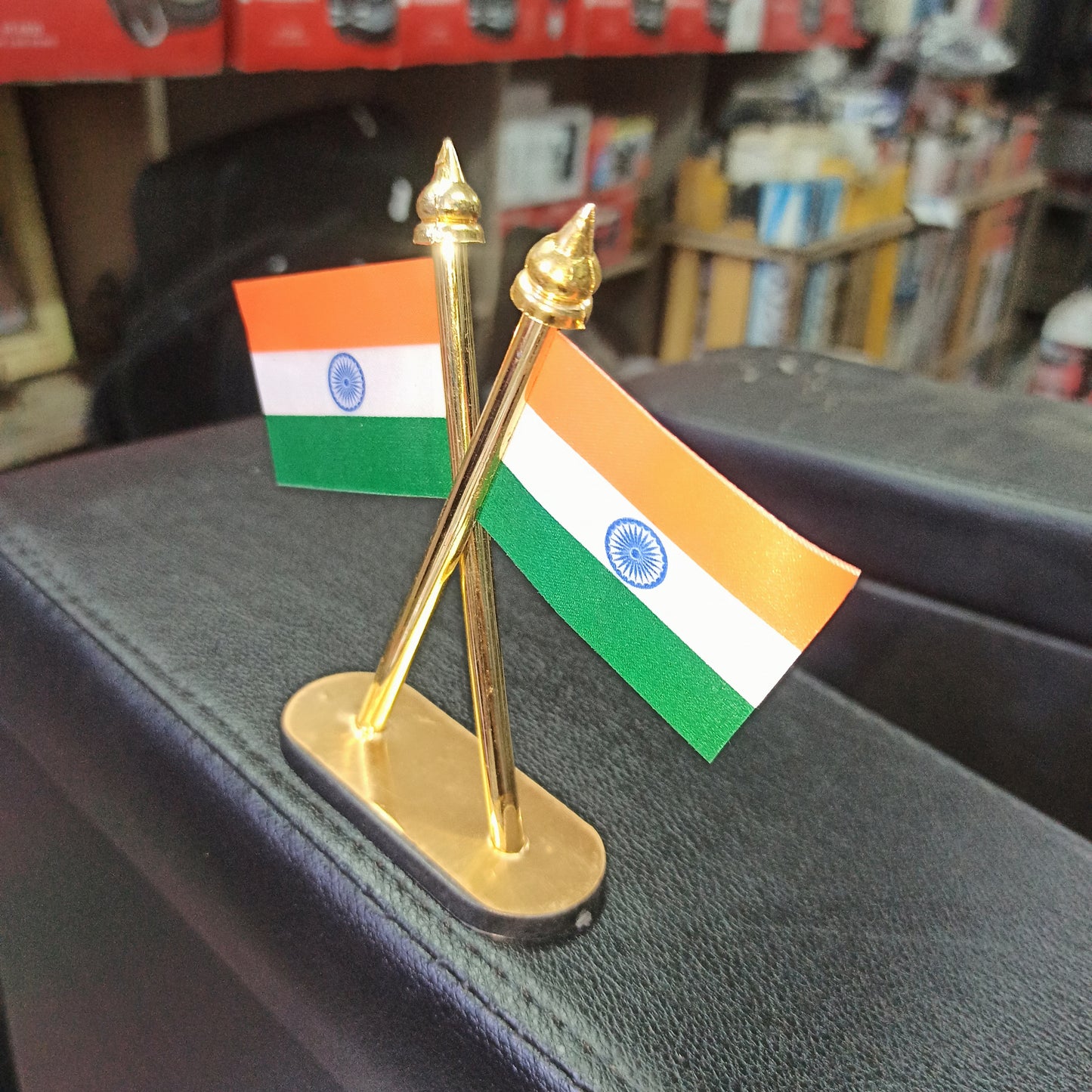 Indian Flag for car dashboard