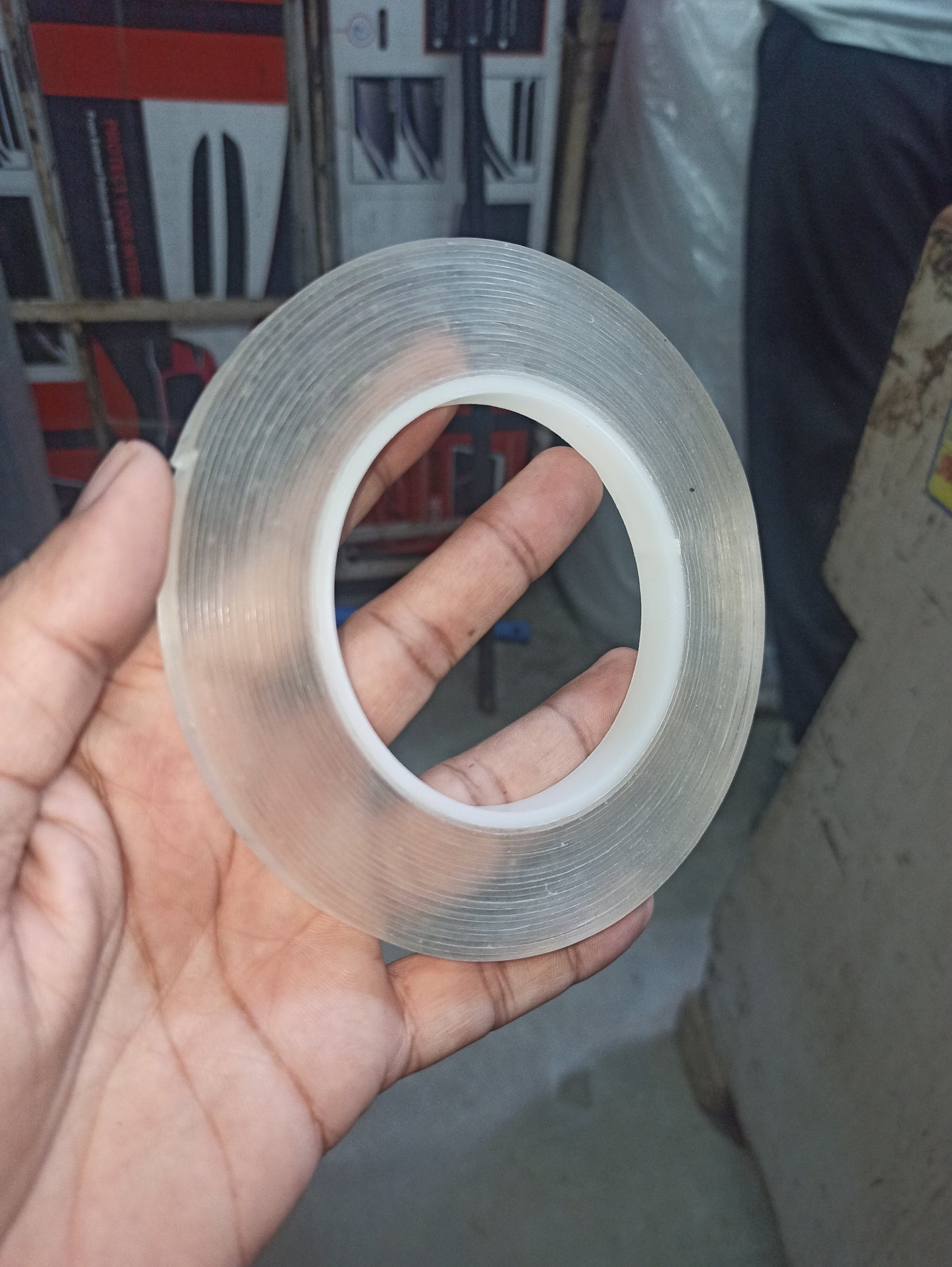 Double Sided Tape Clear 10 mm  Roll